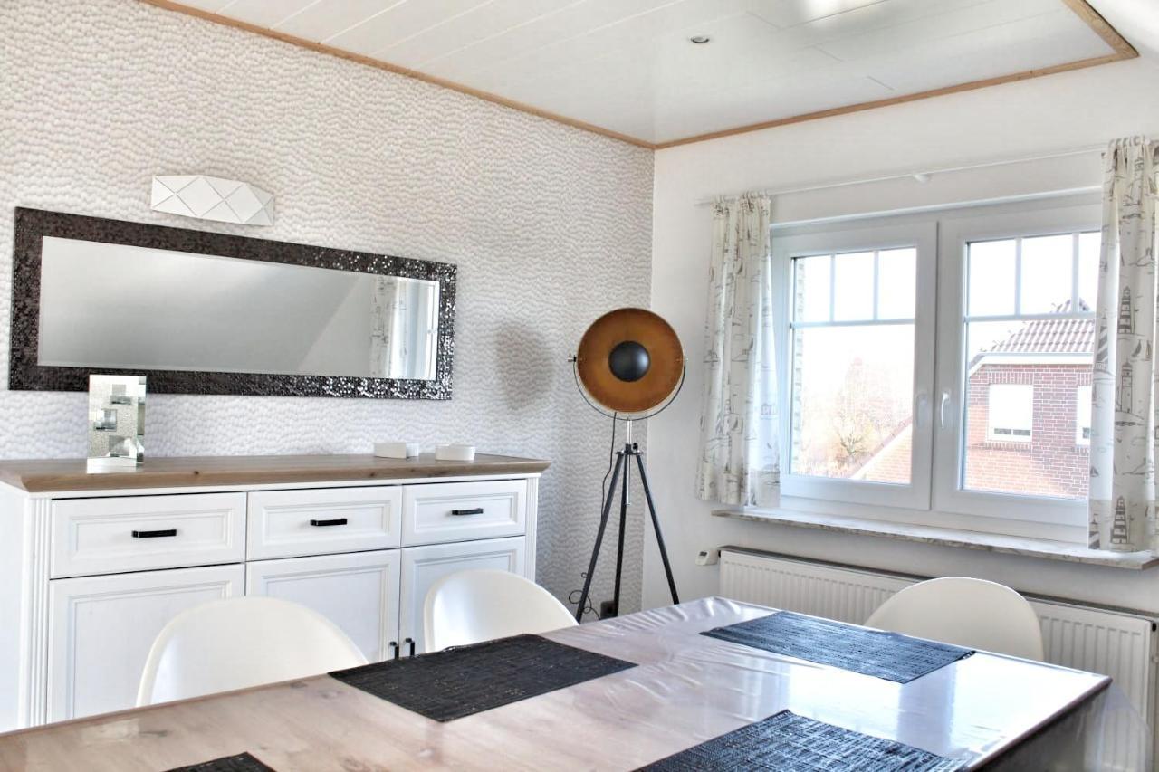 Nordsee Anker Unsere Moderne 87 Qm Ferienwohnung Mit Zwei Schlafzimmer In Norden Ortsteil Ostermarsch Exterior foto